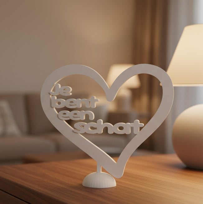Je bent een schat – decoratief object met positieve quote, exclusief verkrijgbaar bij Onwies Shop