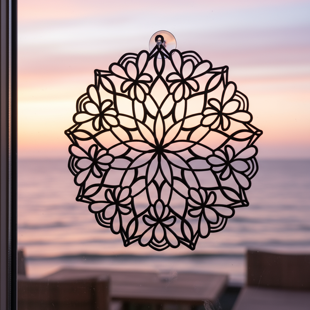 Mandala Essentie van Evenwicht – unieke spirituele mandala decoratie, exclusief verkrijgbaar bij Onwies Shop